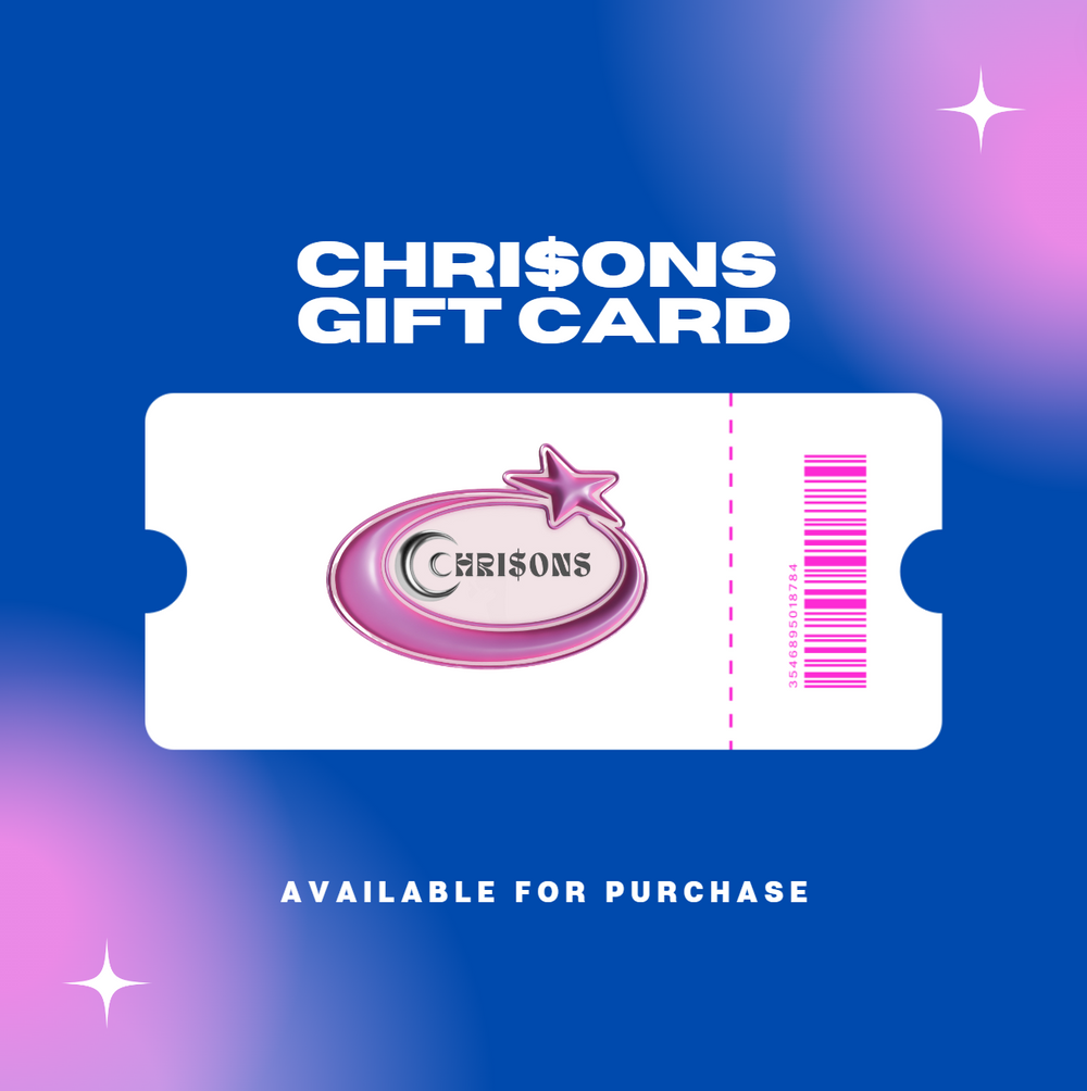 𐙚˙⋆.˚ ᡣ𐭩 CHRI$ONS Gift Card 𐙚˙⋆.˚ ᡣ𐭩